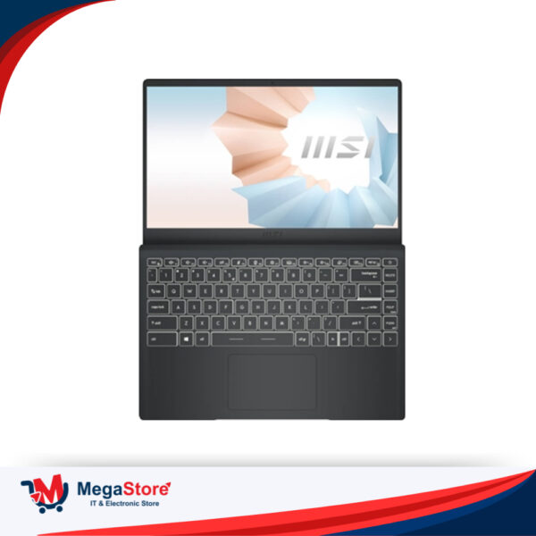 MSI MODERN 14 97S-14DL24-068 AMD RYZEN 7-5700U RAM 8GB DDR4 SSD 512GB VGA AMD RADEON GRAFIS 14"FHD IPS 60HZ WIN 11 RESMI"CARBON GRAY"