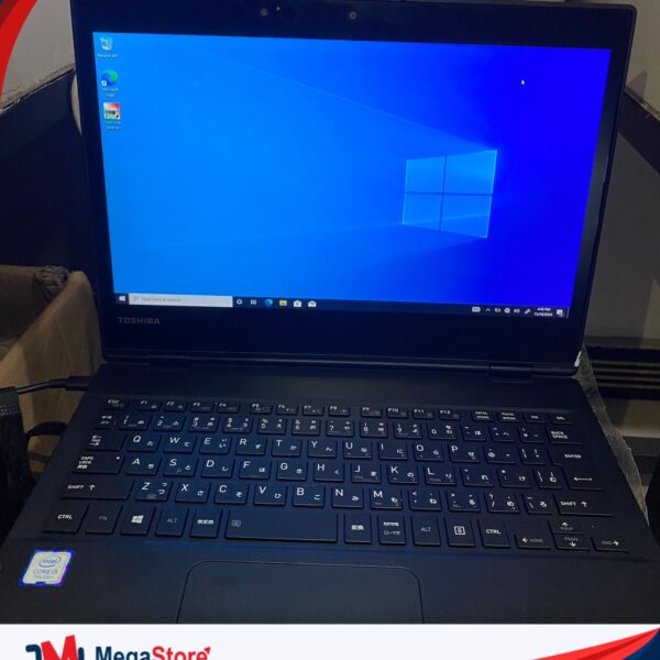 SEKEN TOSHIBA DYNABOOK VC72/M INTEL CORE I5-8250U CPU @1.60 GHZ (8 CPUS),1.8 GHZ RAM 8 GB DDR4 SSD 256 GB LAYAR TOUCHSCREEN 360* 14” BLACK” GARANSI 3 BULAN