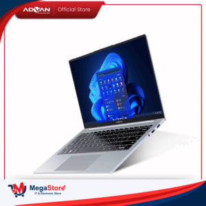 ADVAN WORKPLUS AMD RYZEN 5-6600H RAM 16GB SSD 512GB PCIE AMD RADEON 660M14" WIN 11.RESMI "SILVER"