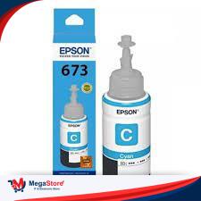 TINTA EPSON 673 CYAN ORI