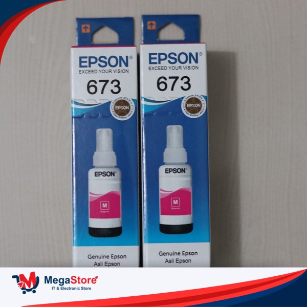TINTA EPSON 673 MAGENTA ORI