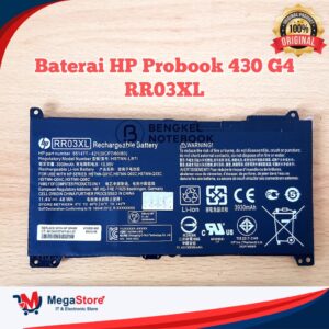 BATRAI HP 430 G4 RR03XL TANAM 48WH ORI