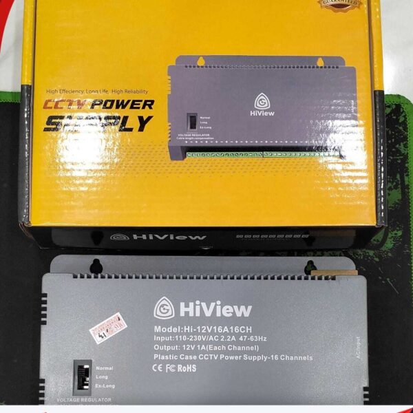 POWER SUPPLY CCTV HIVIEW HI-12V16A16CH 16 CHANEL