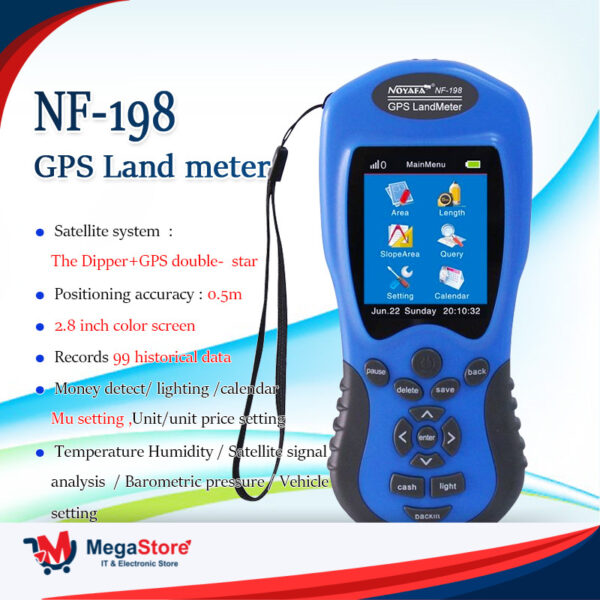 ALAT UKUR LAHAN GPS LAND METER NOYOFA NF-198 LANDMETER NF198