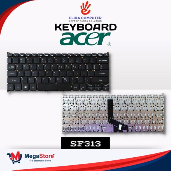 KEYBOARD ACER SWIFT 3/SF313-51 SOCKET BENGKOK