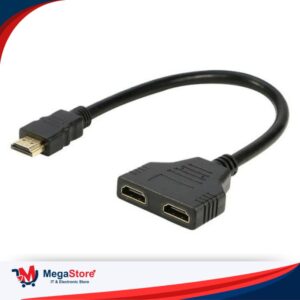 KABEL HDMI SPLITER 2 PORT GLOBAL TECH 30CM