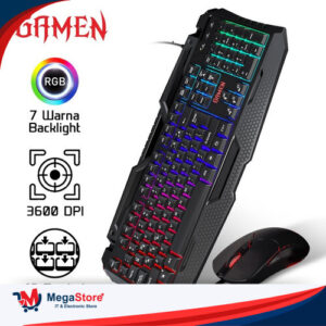 KEYBOARD+MOUSE STATION II BLACK GAMEN