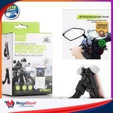 MOTORCYCLE HOLDER ROBOT RT-MH01 ALUMUNIUM PIPE ANTI RAMPOK & ANTI JATUH