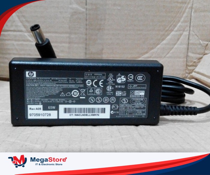 CARGER HP 18.5V 6.5 A 120W 7.4X5.0MM BULAT BESAR