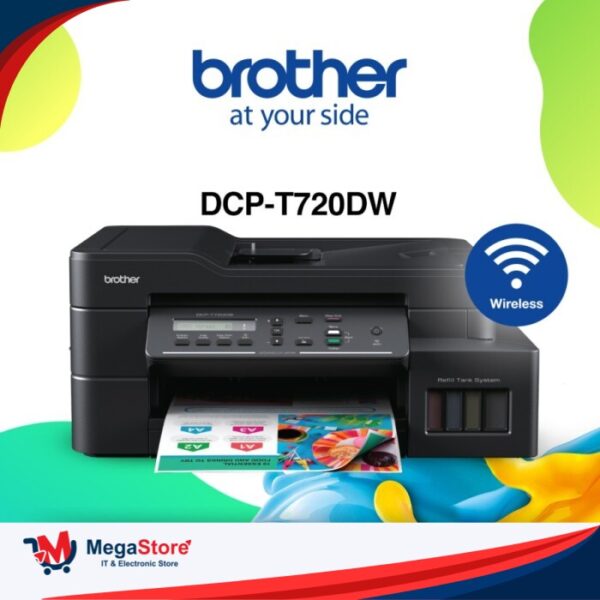 PRINTER BROTHER DCP-T720DW PRINT,SCAN,COPY,ADF,WIRELESS