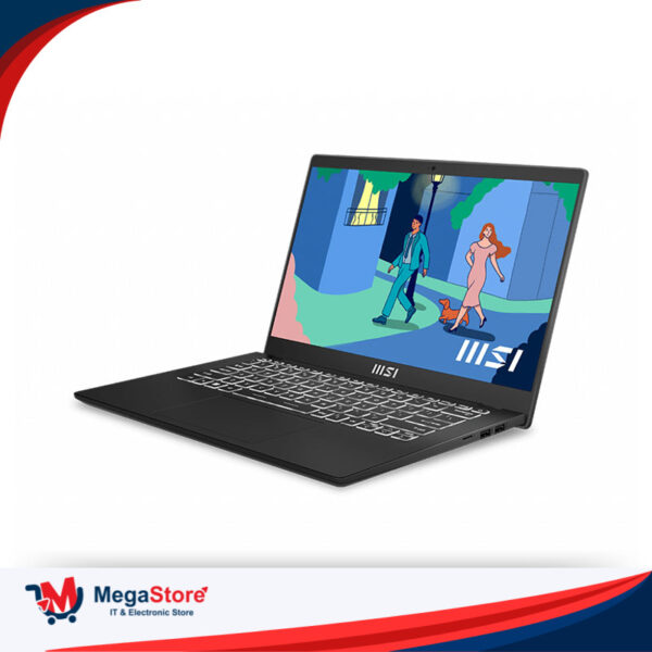MSI MODERN 14 C21MO 9S7-14J112-1288 INTEL CORE I3-1215U RAM 8GB DDR4 SSD 512GB 14" FHD IPS 60HZ WIN 11+OHS "BLACK"